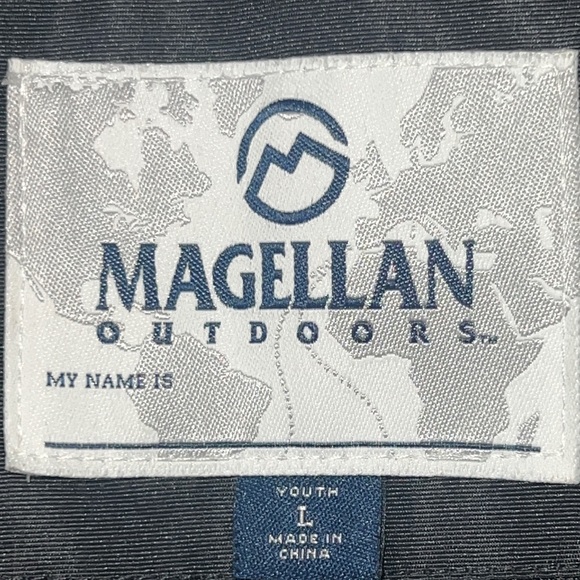 Magellan Outdoors Water & Wind Resistant Youth Black Snow Bib Size L - Picture 13 of 15